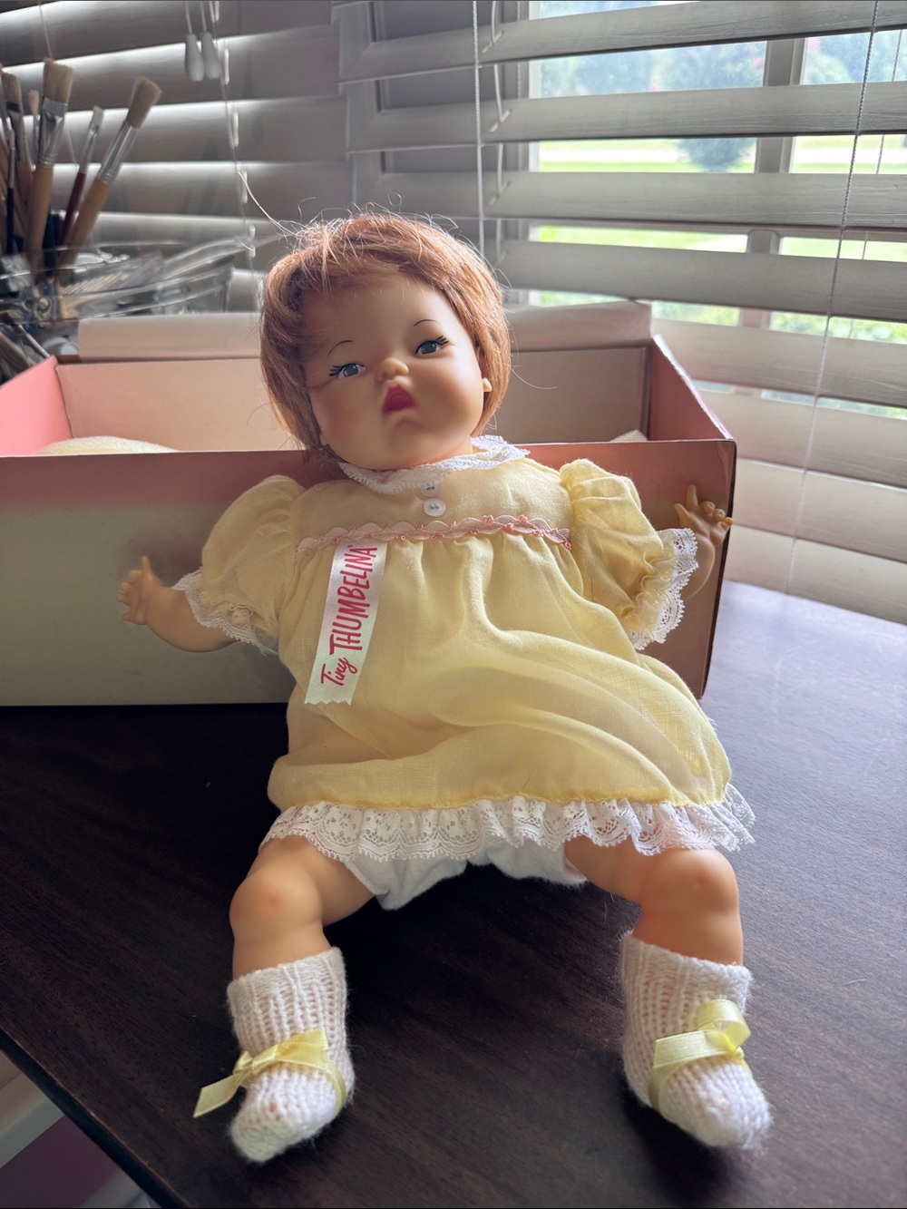 Tiny Thumbelina Doll, 2001 Reproduction - Picture 3 of 6